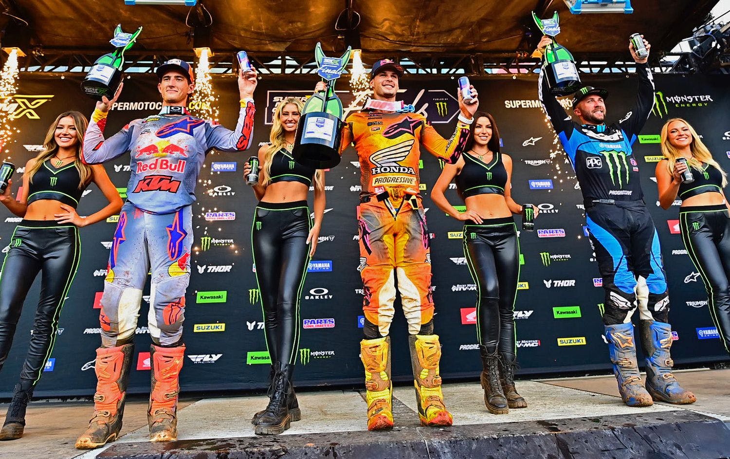 Lawrence and Deegan Win SMX