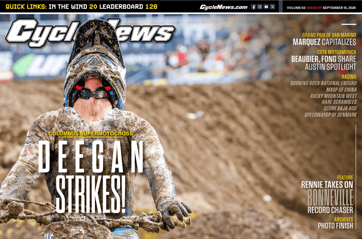 Cycle News - Latest Issue image
