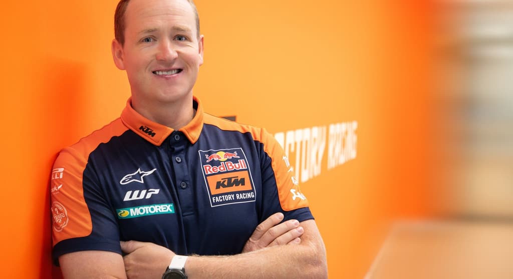Simpson New KTM Team Manager image